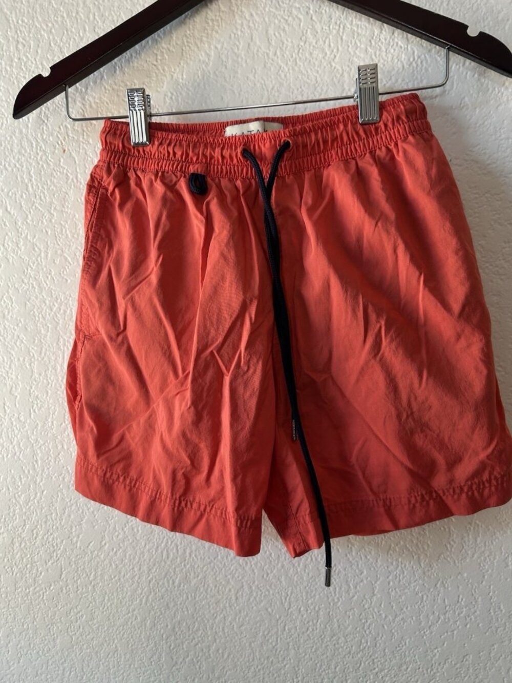 Katama Lined Swim Trunks Men's Xs Orange